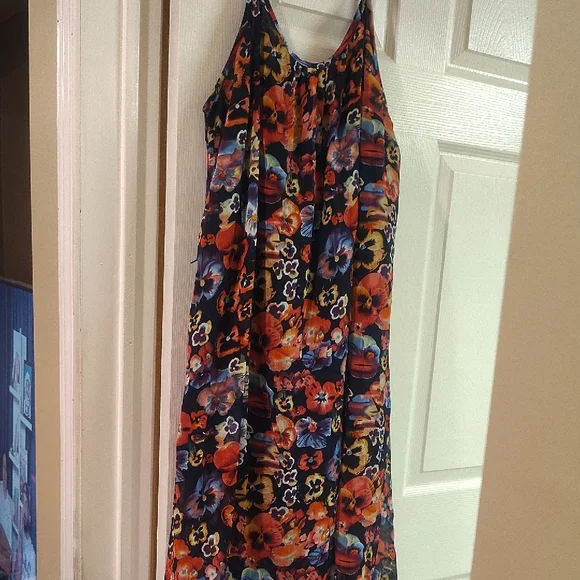 Smart Set Multicolor Floral DRESS - Picture 1 of 16